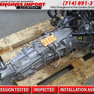 08-09-SUBARU LEGACY OUTBACK AWD 5SPD MT TRANSMISSION EJ25 TY758VSAAA F.D 4.111 W/O TURBO JDM EJ25