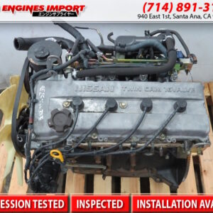 98 99 00 01 02 03 04 Nissan Frontier Xterra 2.4L RWD Engine JDM KA24 KA24D