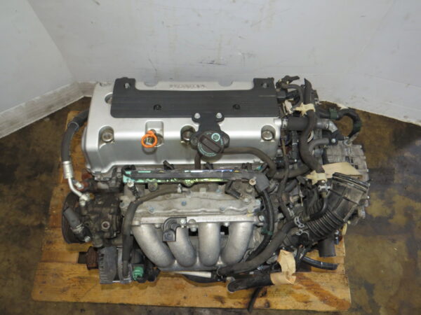 JDM K24A ENGINE & AUTOMATIC TRANSMISSION 2003-2007 HONDA ACCORD i-VTEC 2.4L DOHC K24A4 - Image 2