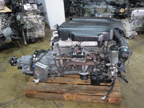 JDM Toyota JZA80 MK4 JZS147 V12 1GZ-FE 1GZ Century VVT-I ENGINE MOTOR 1GZFE 6 SPEED AT TRANSMISSION - Image 12