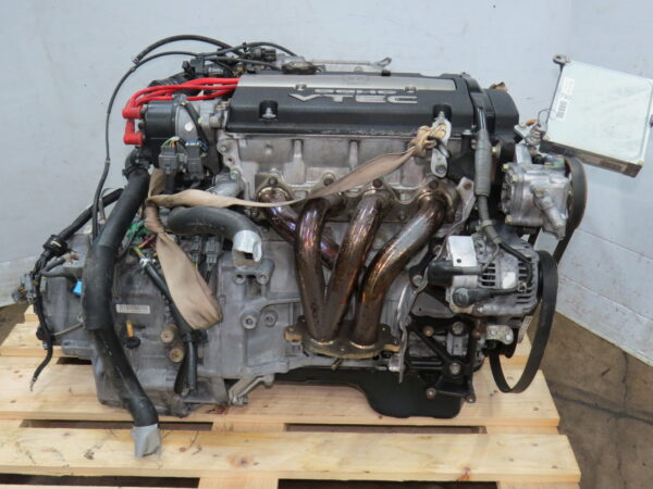 JDM 92-96 HONDA ACCORD PRELUDE ENGINE H22A DOHC VTEC OBD1 MOTOR - Image 9