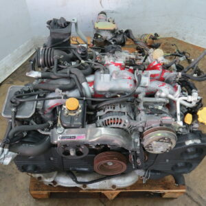 JDM SUBARU IMPREZA WRX STI VER II ENGINE AWD 5 SPEED MANUAL TRANSMISSION EJ20T ( TY752VB4AA )