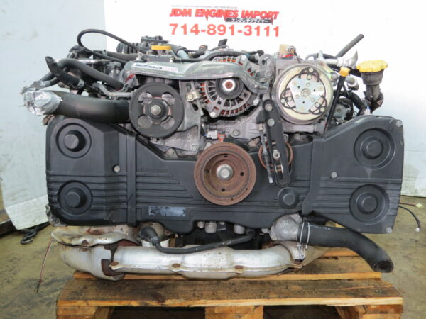 JDM SUBARU IMPREZA WRX STI VER II ENGINE AWD 5 SPEED MANUAL TRANSMISSION EJ20T ( TY752VB4AA ) - Image 12