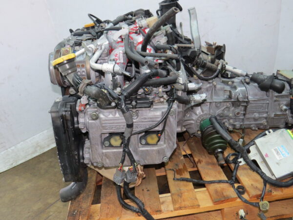 JDM SUBARU IMPREZA WRX STI VER II ENGINE AWD 5 SPEED MANUAL TRANSMISSION EJ20T ( TY752VB4AA ) - Image 4