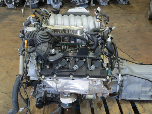 2006 2007 2008 2009 2010 INFINITI M45 FX45 VK45DE ENGINE 4.5L V8 JDM MOTOR RWD - Image 4