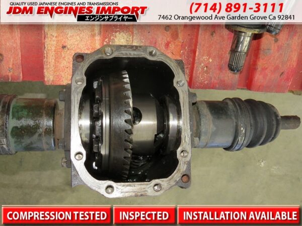 SUBARU IMPREZA WRX REAR Differential Diff LSD 4.444 JDM EJ205 #009