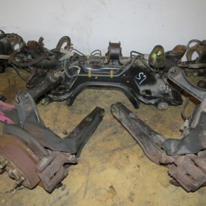 JDM INTEGRA 94-01 RHD Power Steering Rack N Pinion with Sub Frame 4X100 Hubs Knuckles Calipers (FRONT ONLY)